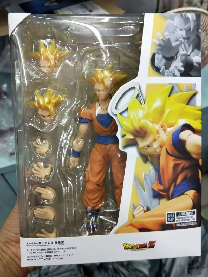 Dragon Ball New Shf Black Goku Saiyan Zamasu Pink-Jointed Action Figure Model Figurine Anime Collection Decoration Model Toys