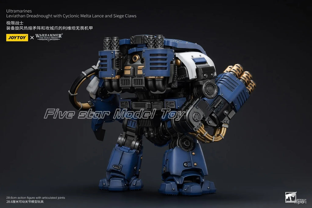 【FS】JOYTOY Warhammer 40K Scale 1/18 Action Figures Ultramarines Leviathan Dreadnought Models Toys Gifts