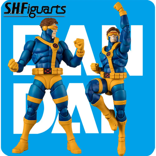 100% Authentic In Stock Genuine Bandai S.H.Figuarts Marvel Cyclops (Game Version) Action Figure Collection Model Toy