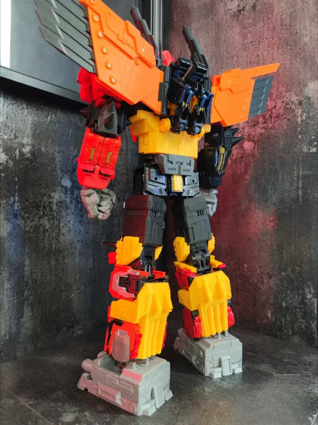 3D DIY Apply To POWER OF THE PRIMES Predaking liketoys upgrade 50Cm Heightening Upgrading Kit Custom Only