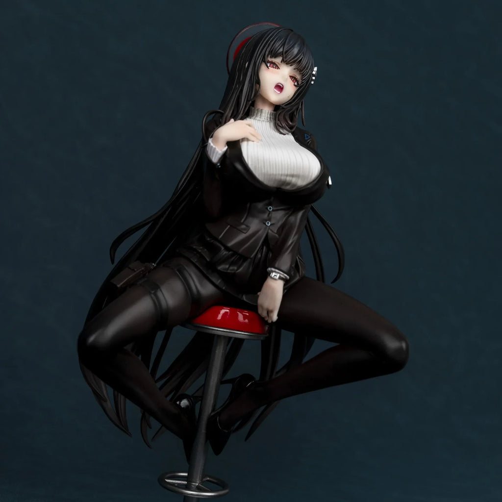 25cm Blue Archive Tsukatsuki Rio 1/7 Girls Toys Chinese Anime Figures PVC Action Figure Toy Game Collectible Model Doll