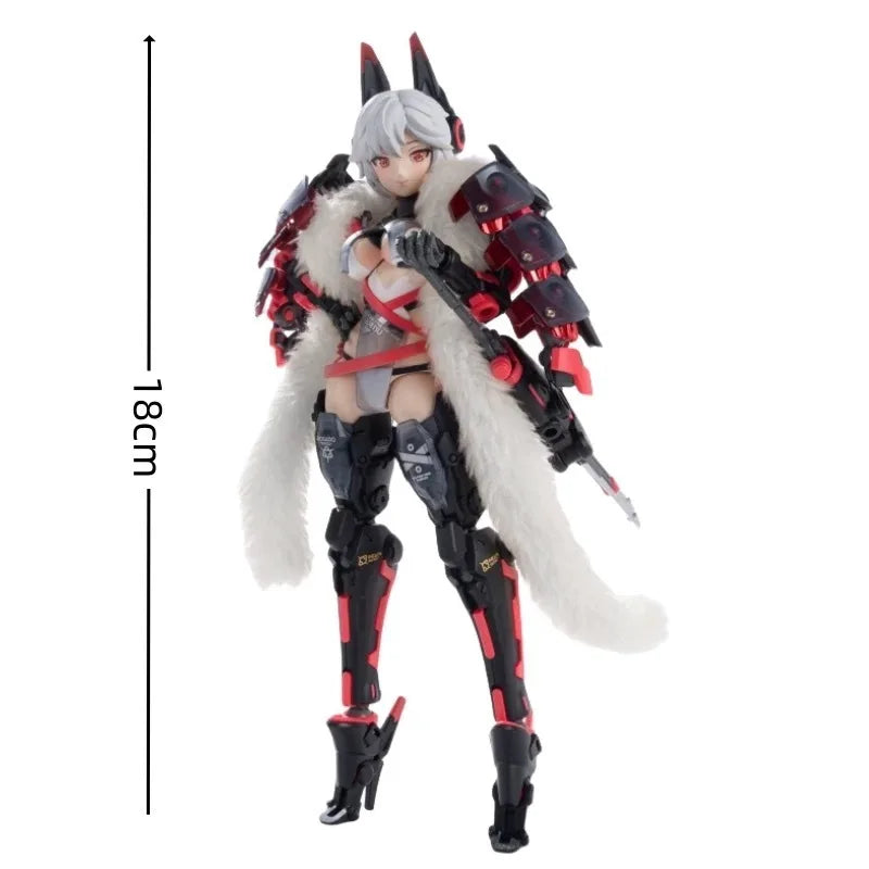Rosado Sekiko Action Figures Doll 18cm Full Set Perfect Detail Design Movable Cool Girl Model Collection Toy Decor Birthday Gift