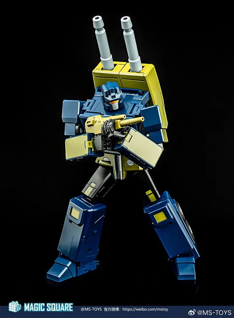 [In Stock] Magic Square MS-TOYS MS-05 MS05 Night Tracer Heavy Gunner MP Scale Robot Transformation Figure of Toy Action Figure