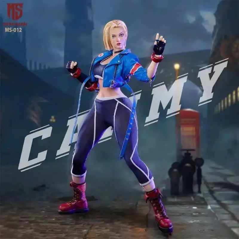 Genuine Star Man Ms-012 Action Figure 1/6 Scale Female Soldier Agent Cammy Game Series Fighting Master Model Toy ﻿In Stock Doll