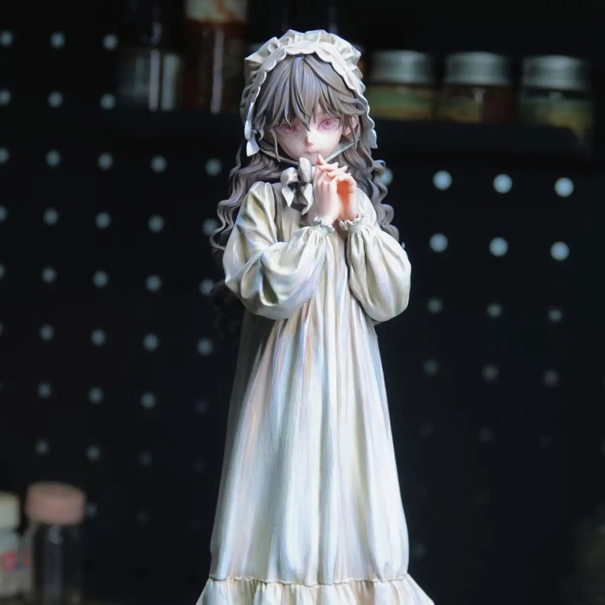 New Fkey Docturne Anime Figure Noctune Cute Pretty Girl Maid Figurine Gk Statue Model Doll Collection Desk Ornament Toy Gift