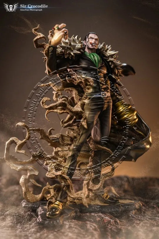In Stock Original Genuine MegaHouse Non Scale Figure One Piece Sir Crocodile P.O.P MAS-MAXIMUM PVC ABS Collectible