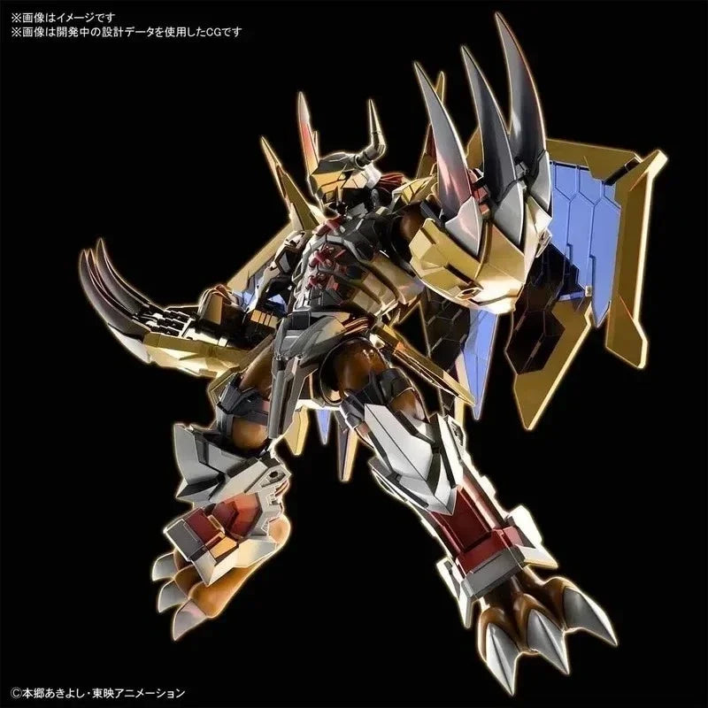 Original Bandai Digital Monster Figure-rise Standard Anime Figure Model WARGREYMON AMPLIFIED Character Model Toy Gift Collection