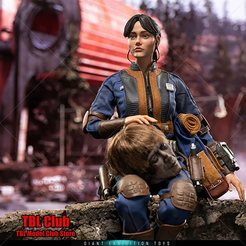 In Stock GIANT EXHIBITION TOYS GE-001 1/6 Scale Collectible Shelter Vaultie Girl 12inch Full Set Female Solider Action Figure
