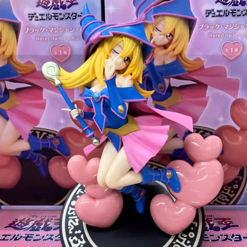Original Yu-Gi-Oh! Dark Magician Girl Dmg Genuine Sk Japan Hereditail  Pvc Action Figure Anime Figure Model Toys Christmas Gift