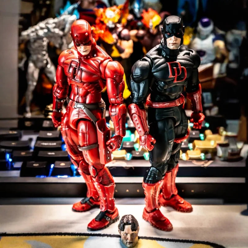 Fleftoys arvel Dare Devil Classic Red Shadowland Reborn Black Action Figure Devil Defenders Matt Murdock Legends