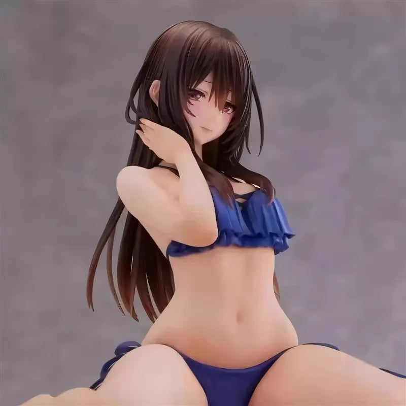 Sexy Swimwear Collectible Figure Desktop Car Ornament for Boys Anime Model Case Static Sto Available Adult Themed Collectible