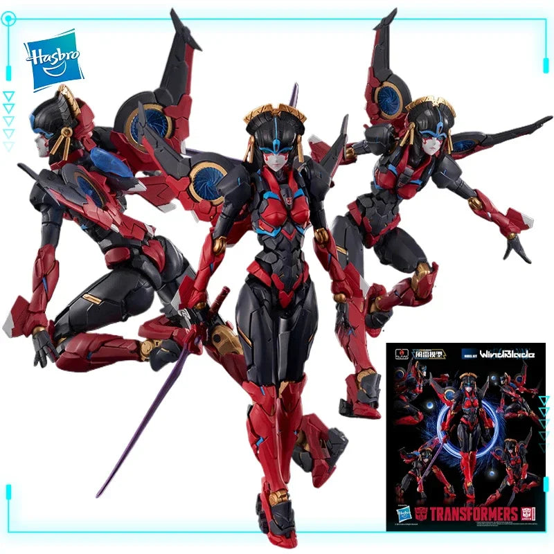 Hasbro Original Echte Flammen Toys Furai Model Transformers Windblade Mobile Suit Girl 16cm Bausatz Spielzeug Actionfiguren