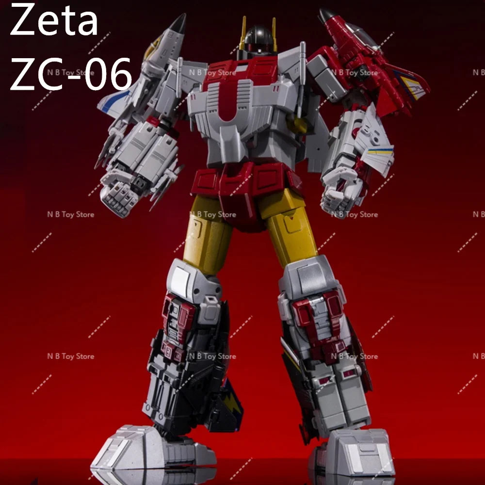 ZETA TOYS-Transformable Action Figure ZC-06 ZC06 Superion Silverbolt Tires Skydive Air Raid Firefly Pentajet in Stock