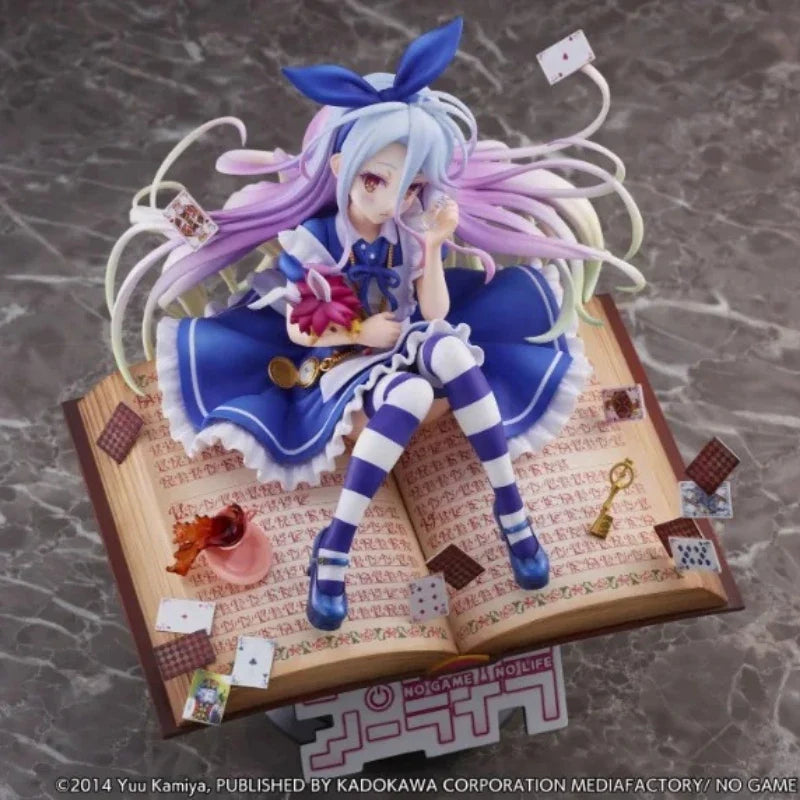eStream SSF Original:NO GAME NO LIFE Shiro Daydream 24cm PVC Action Figure Anime Figure Model Toys Figure Collection Doll Gift