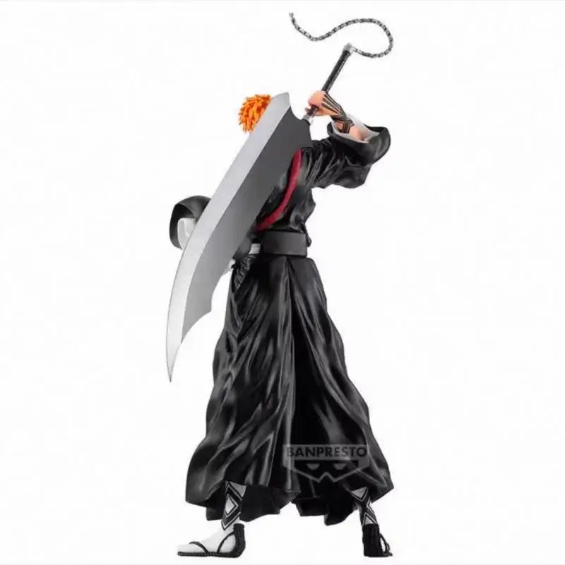 New In Stock Bandai Genuine BANPRESTO Grandista BLEACH Kurosaki Ichigo Anime Action Figure Collectible Model Toy Ornaments Gifts