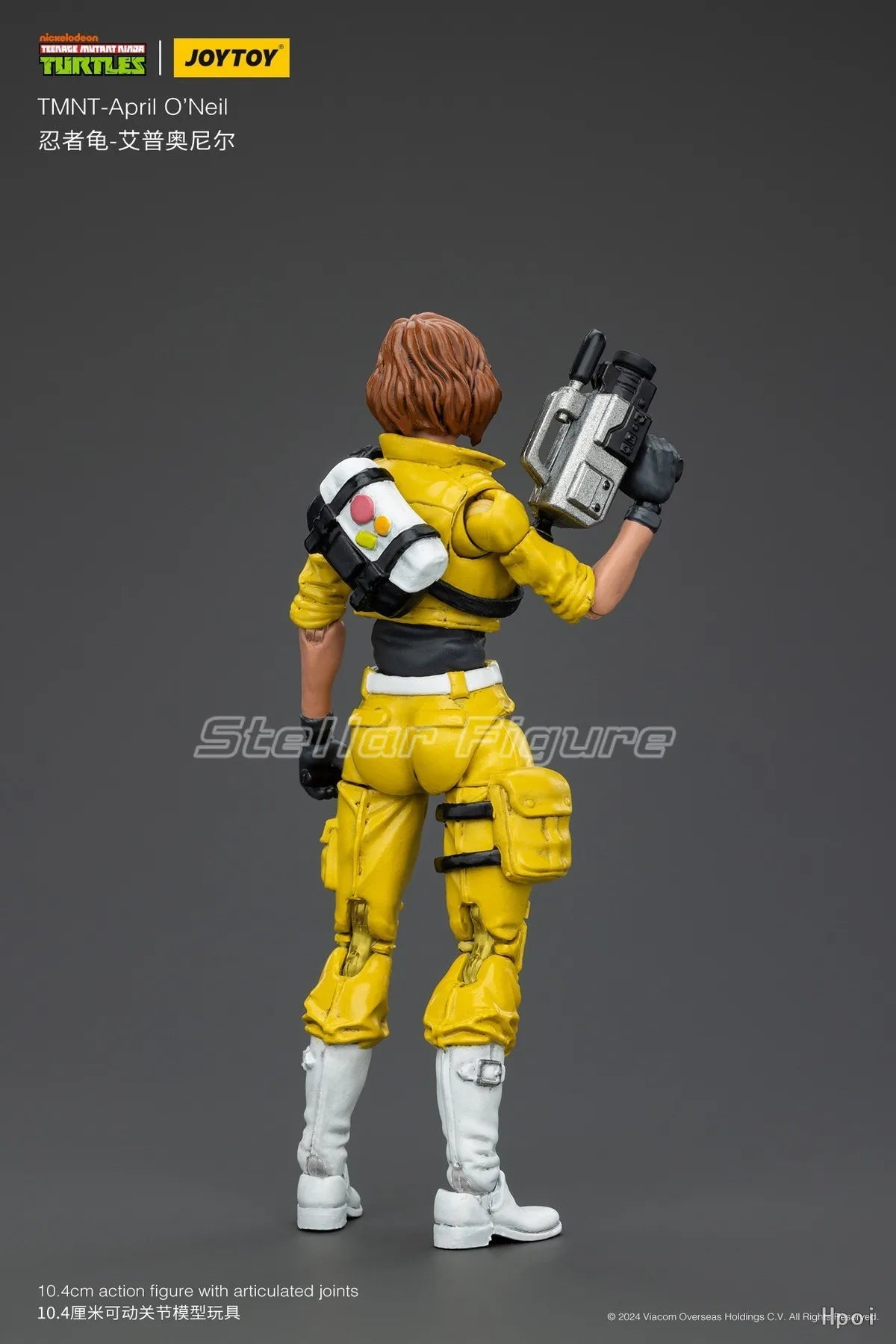 【SF】JOYTOY 1/18 Action Figure TMNT-April O Neil Model Gifts Collection Ornaments