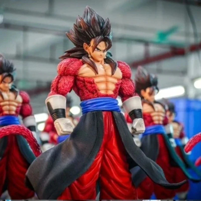 In Stock 35cm Ck Toys Dragon Ball Anime Figures SSJ4 Vegetto Figurine Super Saiyan 4 PVC Statue Collection Model Decor Toy Gifts