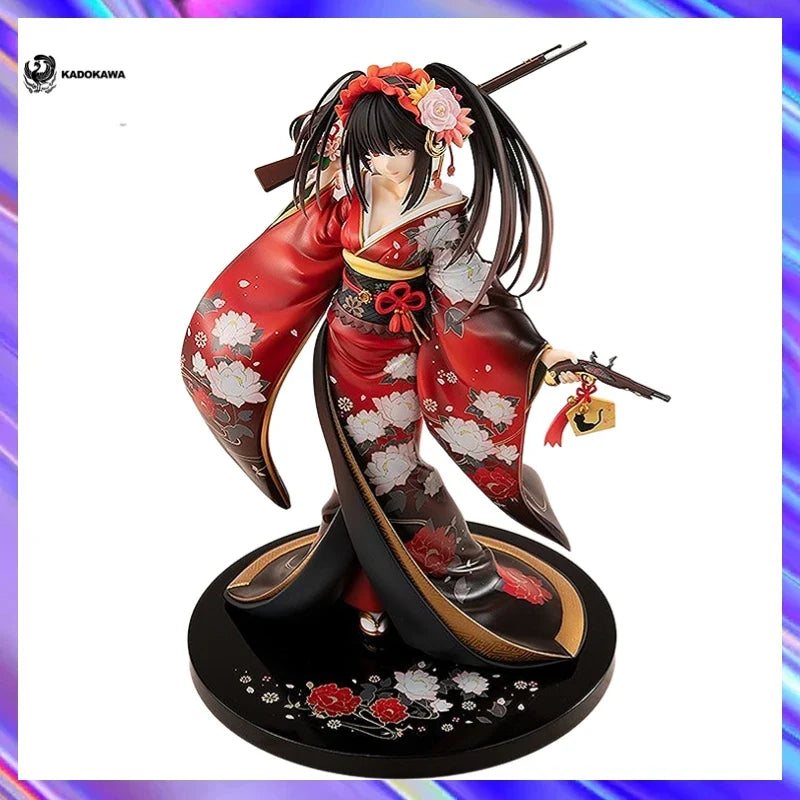 Original in Stock KADOKAWA KDcolle DATE A LIVE Kurumi Tokisaki 1/7 Figures Model Toy Gift Collection Ornament