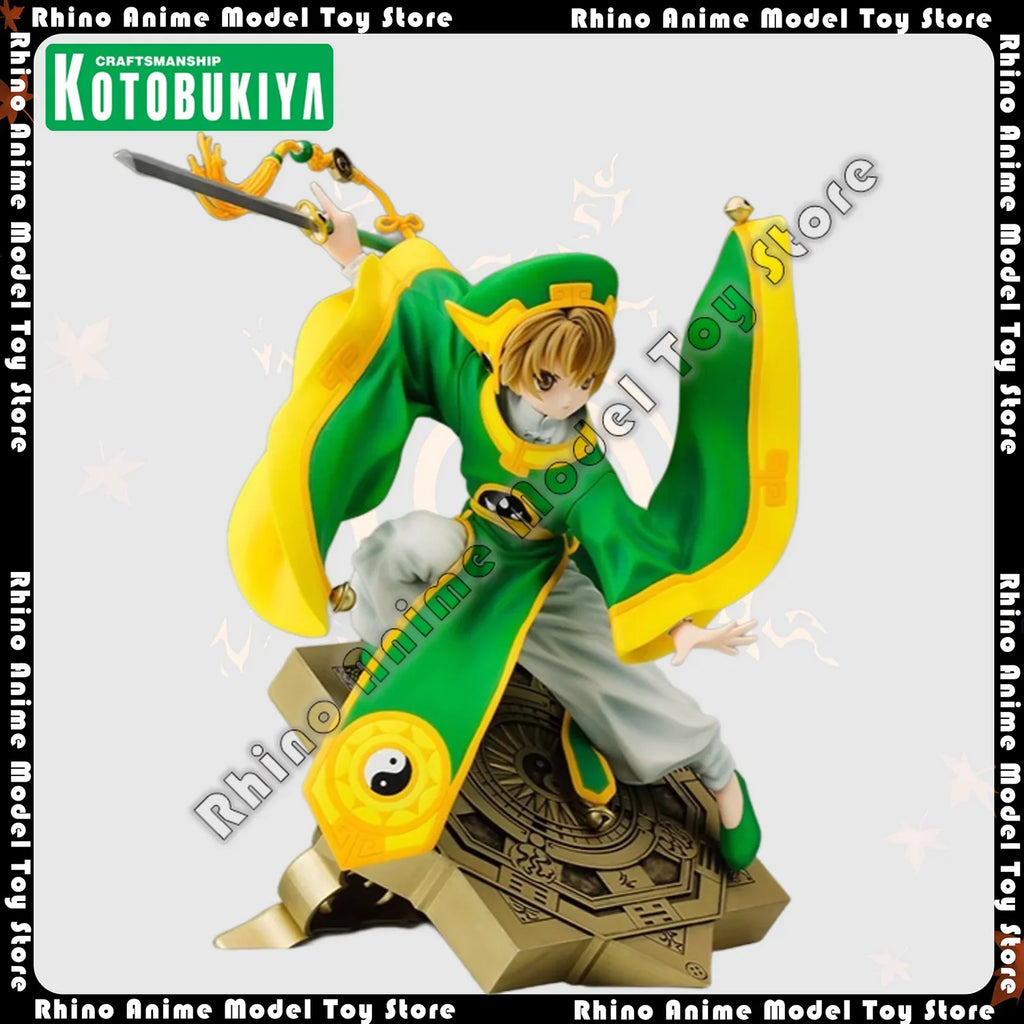 In Stock Original Genuine Kotobukiya ARTFX J Li Syaoran Cardcaptor Sakura Anime Action Figure Statue 23cm Collectible Toy Gift