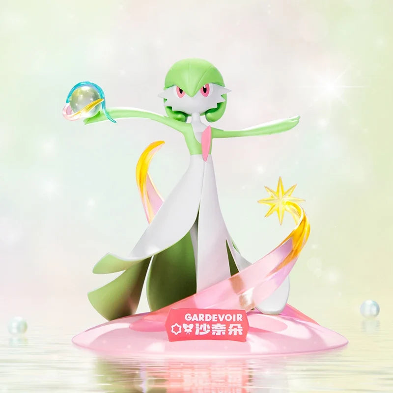 New Original Pokemon Cute Gardevoir Dolls Genuine Anime Action Figures Collect Model Ornaments Children's Toy Birthday Gifts