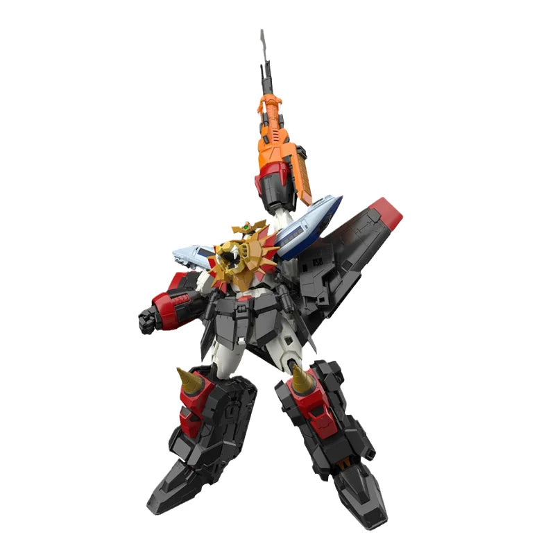 Bandai Original The King of Braves GaoGaiGar Anime Model RG 1/144 GaoGaiGar Action Figure Assembly Model Toys Gifts for Children
