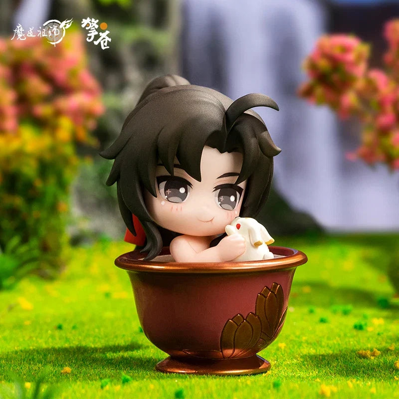 Mo Dao Zu Shi Wei Wuxian Lan Wangji Action Figure Collection Model Doll Anime Cosplay Toy Colletible Figurals Christmas Gift 7cm