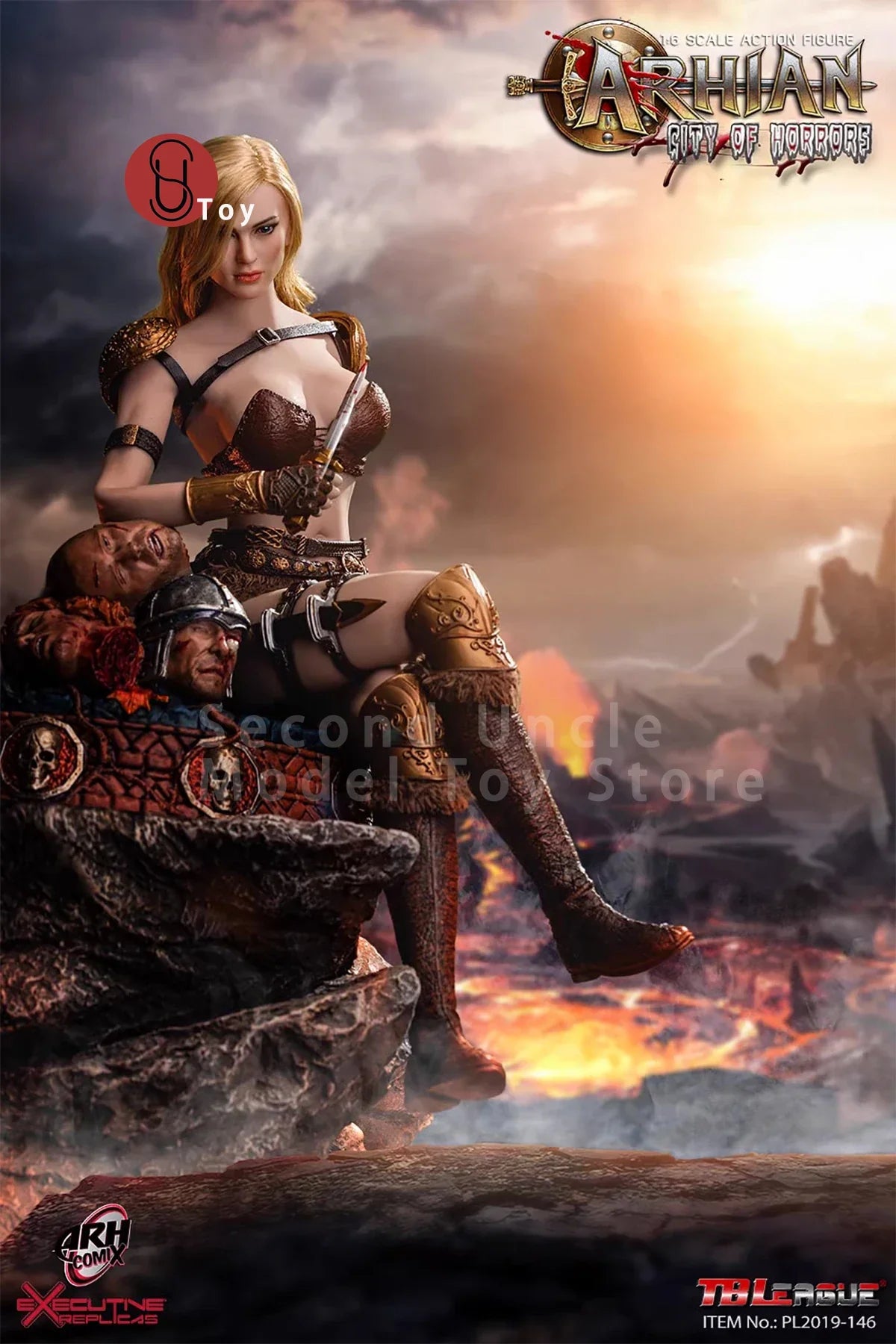 TBLeague PL2019-146 1/6 Arhian City of Horrors 12'' Female soldier Action figure Full Set Collectible Horrible Model Toys gifts