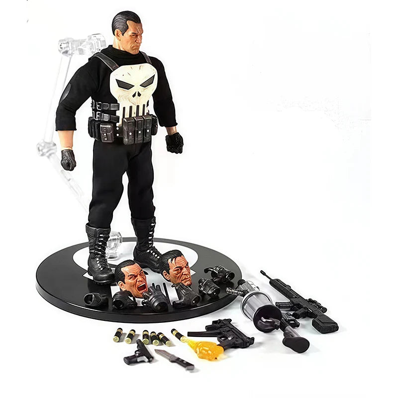 Avengers: The Punisher Cloth Series 6-Zoll Bewegliche Puppe Luxus-Edition Erste und Zweite Generation Boxed Handheld Bewegliches Spielzeug