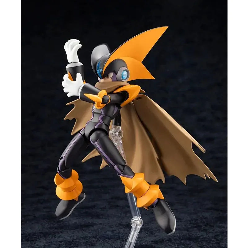 KOTOBUKIYA Original MODEL KIT MEGAMAN BATTLE NETWORK BASS.EXE 148mm Anime Action Figure Assembly Model Toys Model Gifts for Boys