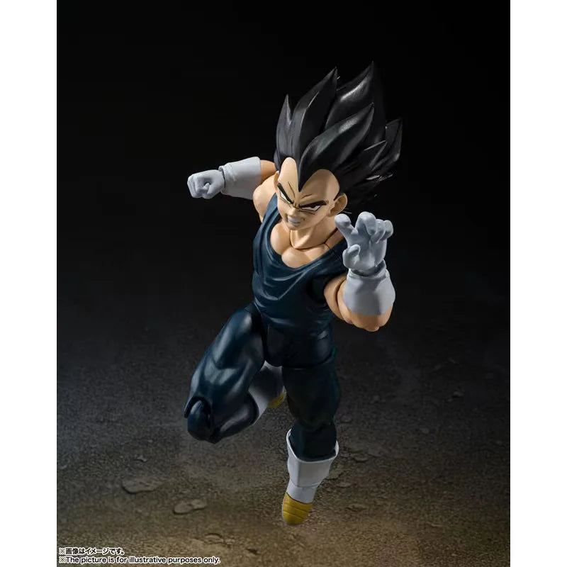 100% In Stock Original Bandai S.H. Figuarts SHF Dragon Ball Vegeta Super Hero Anime Action Collection Figures Model Toys Gifts