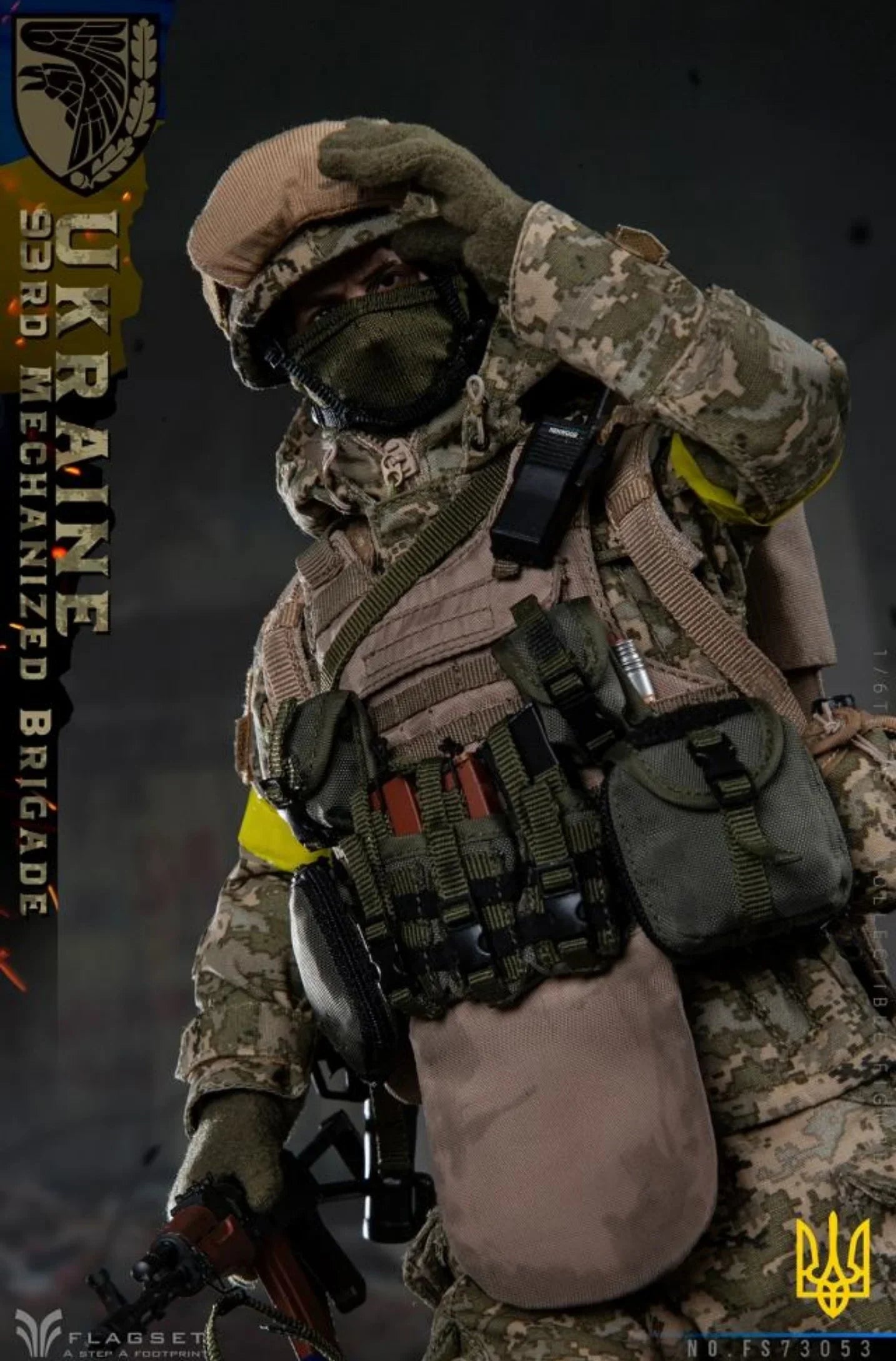 FLAGSET 1/6 Ukraine Anti-tank Gunner FS-73053 Action Figure