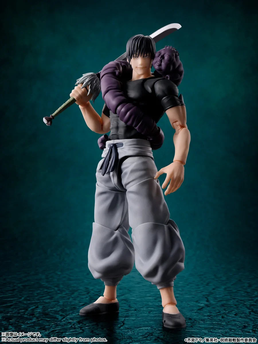 Original BANDAI Jujutsu Kaisen Anime Fushiguro Toji S.H.Figuarts Anime Figure Action Figurine Model Figuarts Collector Toys
