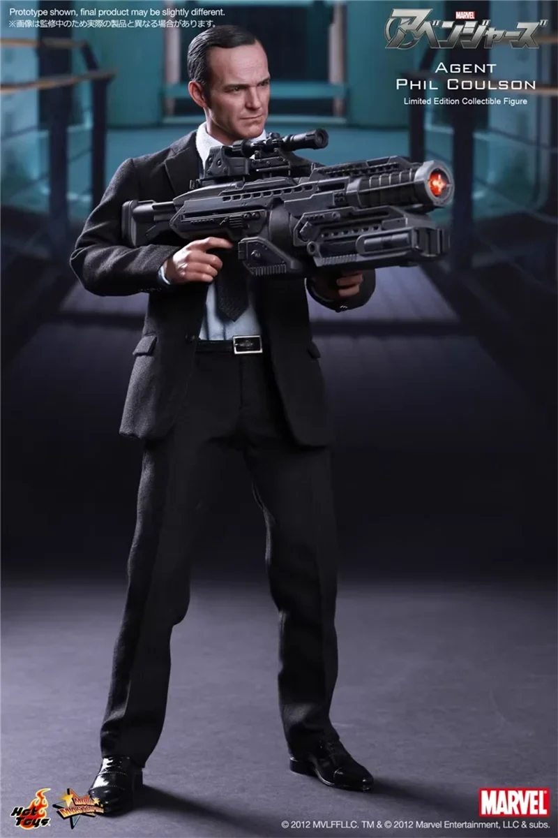 Original Hot Toys MMS189The Avengers 1/6th scale Agent Phil Coulson Action Figure Model Toys30CM scene ornament gift