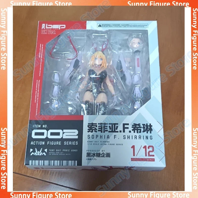 In Stock Produced By NO.002 1/12 Deluxe Version DX Sophia F Shirring Bunny Suit Planning Anime Figure Gift Toys Models PVC