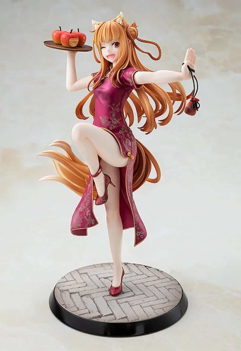 KADOKAWA Original:Spice and Wolf Holo chi-pao VER.22.7cm PVC Action Figure Anime Figure Model Toys Figure Collection Doll Gift