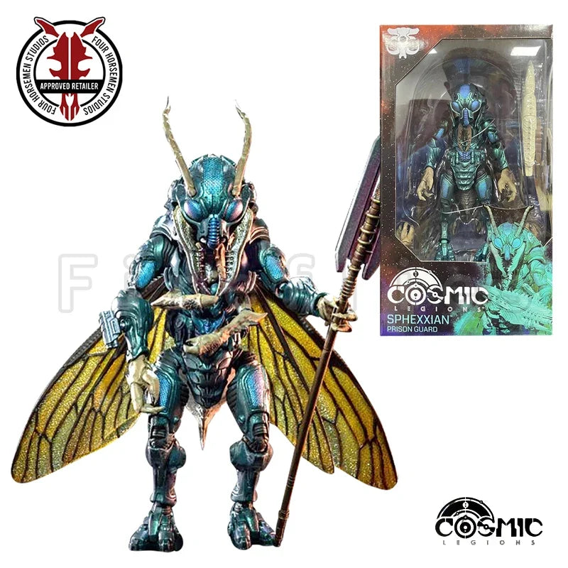 1/12 6inches Four Horsemen Studio Cosmic Legions Sphexxian Prison Guard Deluxe Action Figure Model