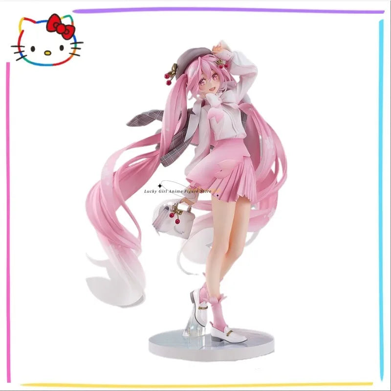 In Stock Original Hatsune Cherry Blossom Ver. 2025 New Products 28cm Anime Figure Classic Collection Model Toys Dolls Gifts