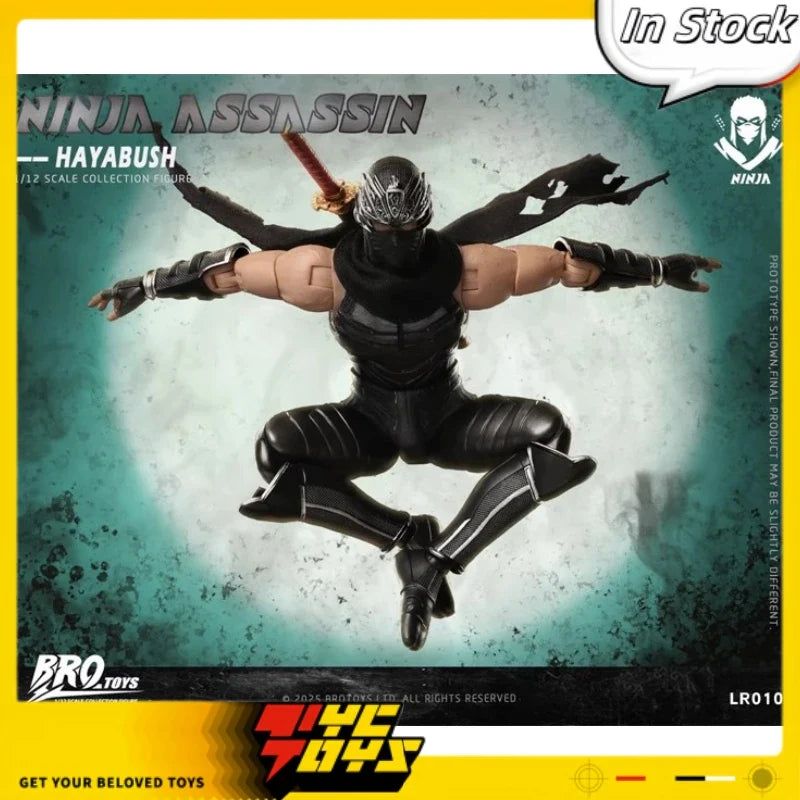 TYCTOYS Genuine BROTOYS 1/12 LR010 Ninja Assassin Falcon - Ninja Gaiden 6-Zoll Komplettset Actionfigur Modell Spielzeug Weihnachtsgeschenke