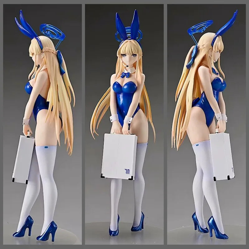 Blue Archive Asuma Toki Bunny Girl Anime Figure Customizable Model Statue Doll for Collection And Decoration