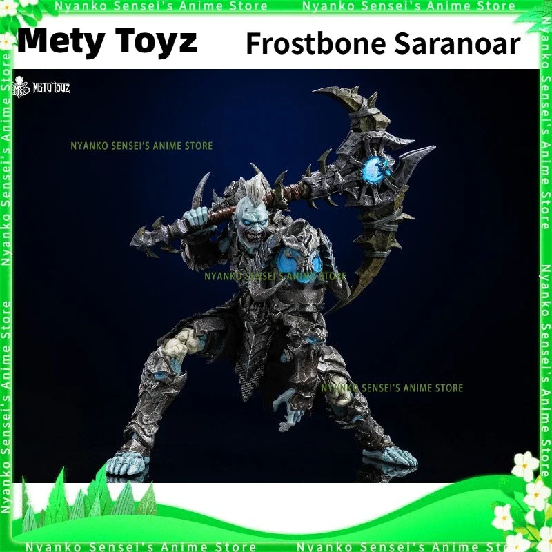 Mety Toyz Death Knight Frostbone Saranoar 1/10 Scale 17cm Action Figure Anime Models Toy Doll Gift Hobby Collectible