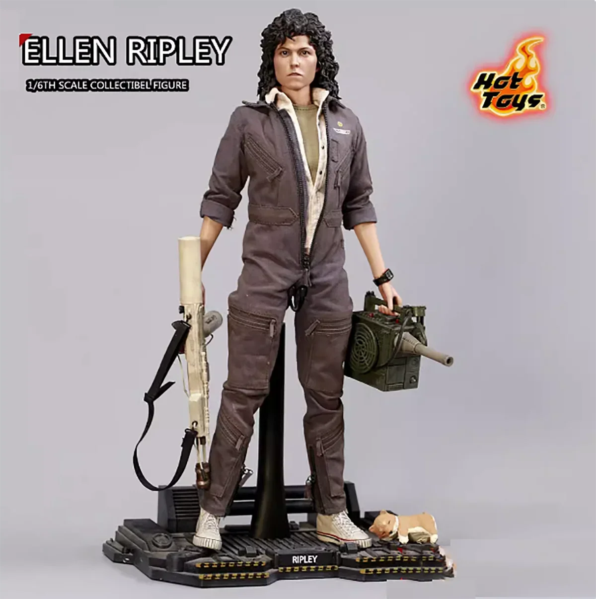 Original HotToys 1/6 MMS366 Xenomorph Ellen Ripley Action Figure Model Toys 12 inch Collection Scene Decoration Gift