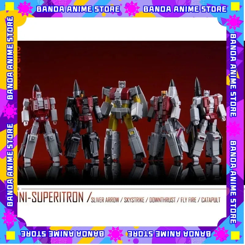 in Stock Transformation ZETA Toys ZC06 ZC-06 Superion Silverbolt Slingshot Skydive Airraid Fireflight Small Proportion Full Set