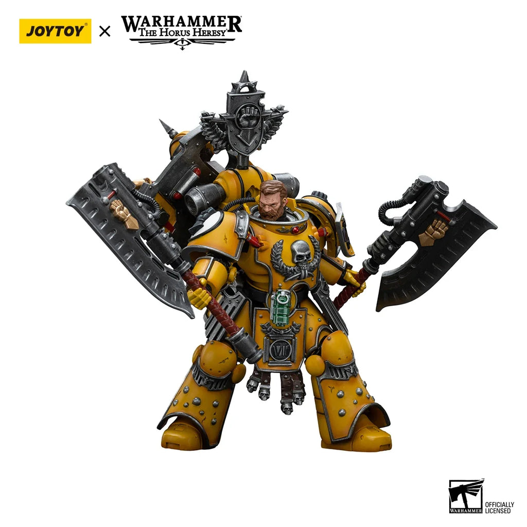 JOYTOY Warhammer 40k 1/18 Action Figures Anime 12.4cm Imperial Fists Fafnir Rann