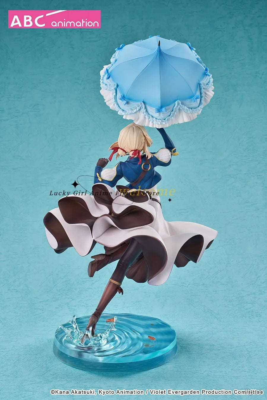 '-In Stock Original GSC Violet Evergarden Evergarden  35cm Animation Statue Doll Model New Product 1/7 Figure Collection