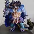 LK Studio One Piece Black Pearl Kaido Beasts 15.74Inch/40cm Zoro Figura de Anime Can move PVC Collect Mode ornament Toys Gifts
