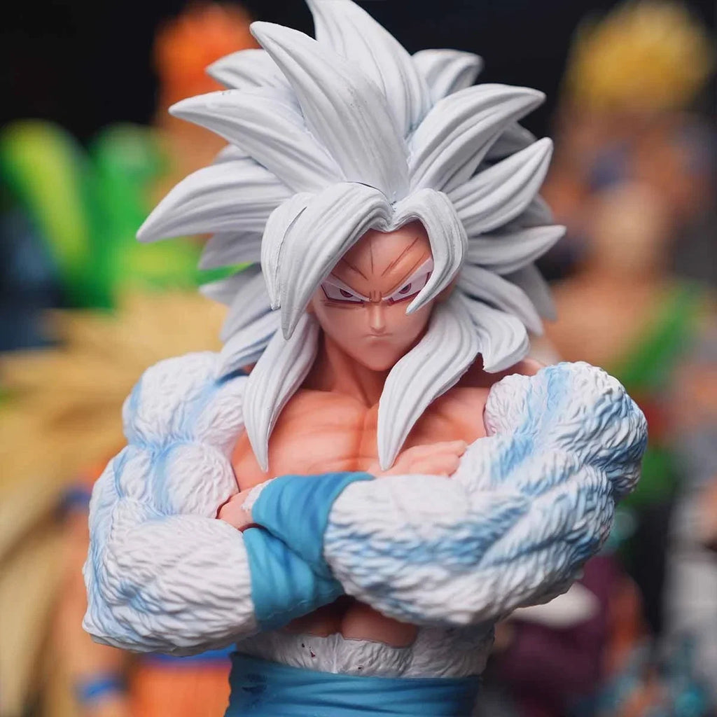 32cm/12.6in Anime Dragon Ball Z Goku Figure PB Goku Action Figure Collectible Statue Model Toy Gift