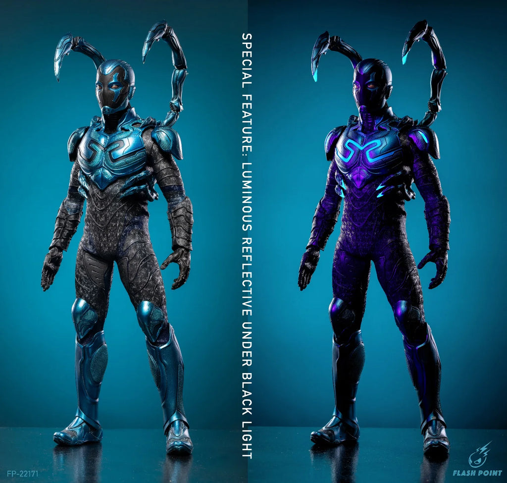 In Stock Flashpoint Studio FP-22171 1/6 Space Beetle Blue Beetle Action Figure Soldier