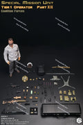 Easy&Simple ES 26065S-C-S CAG 1/6 Special Mission Unit Coalition Forces Cloth Action Figure Weapon Model Ornament 12" Soldier