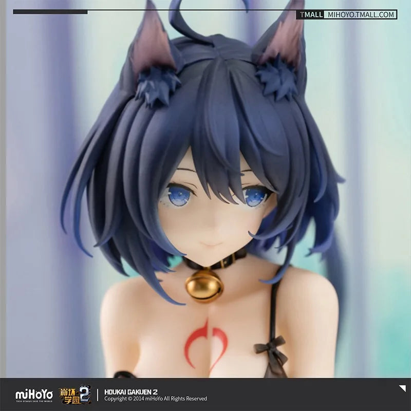 In Stock AniGame Xier Swaying Cat Tail Figure Bengfai Academy 2 Figures Actual Doll Collection Gifts