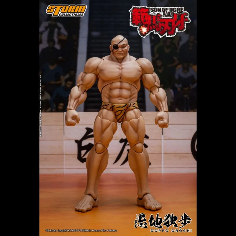 New Original Storm Toys Collectibles Doppo Orochi Son Of Ogre Baki Hanma 1/12action Figure Model Collecting Toy Boys Gifts Stock